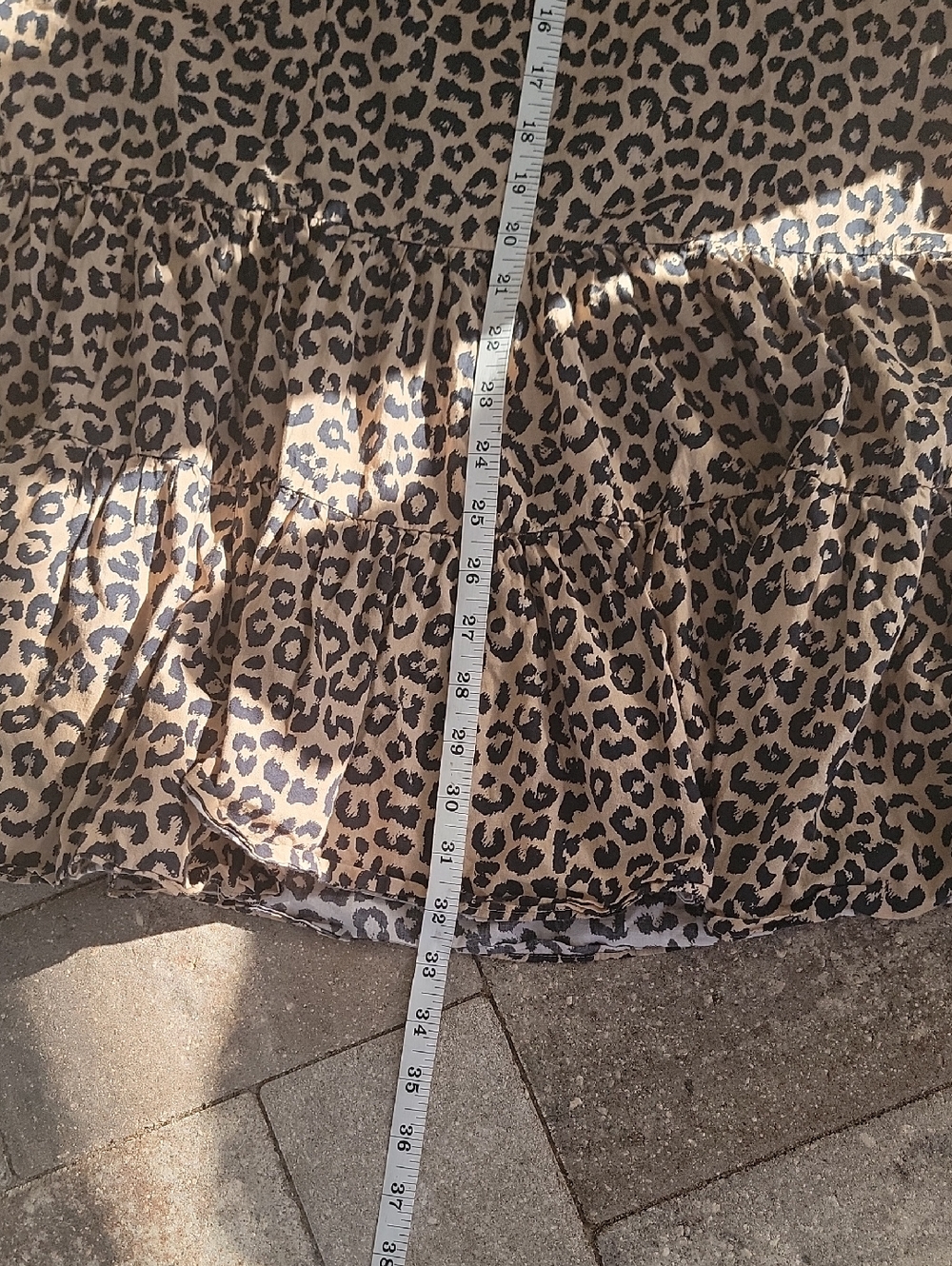 Prima Donna Kiribati Leopard Print Tiered Long-Sleeve Swimwear Dress - Picture 12 of 13
